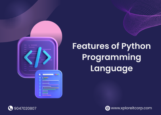 Features of Python Programming Language