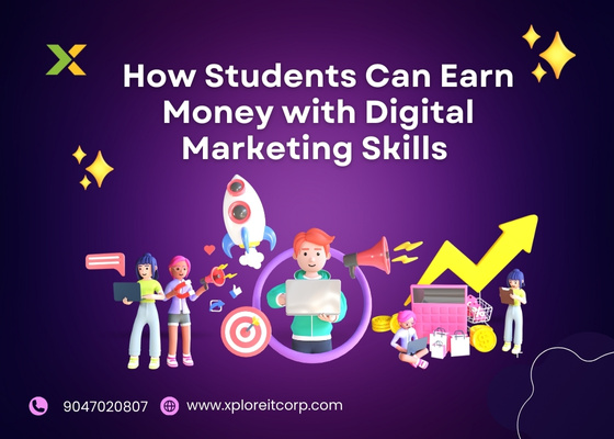 Students Can Earn Money with Digital Marketing Skills